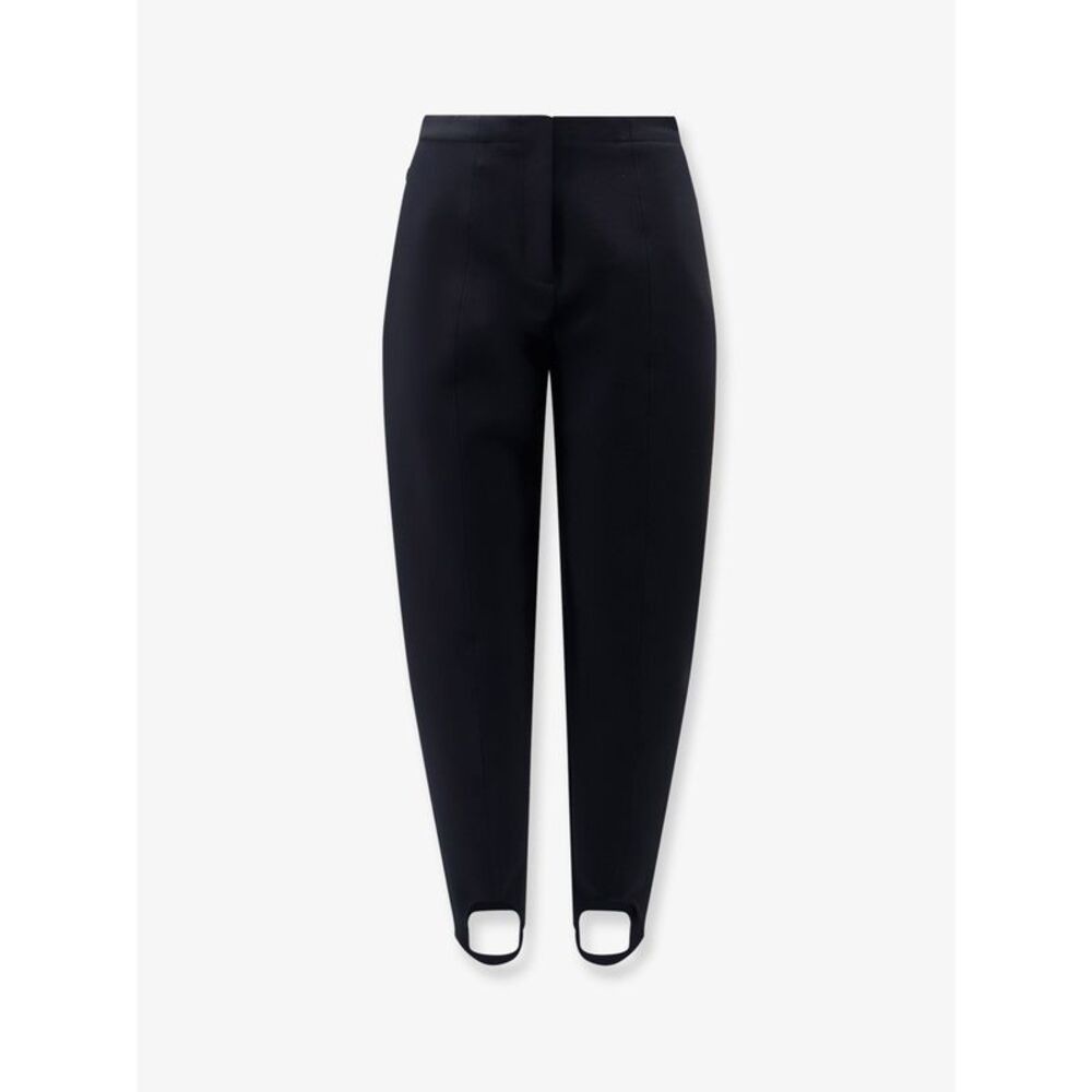 Loewe Women Stretch Wool Blend Stirrup Trousers